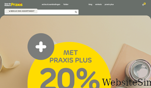 praxis.nl Screenshot
