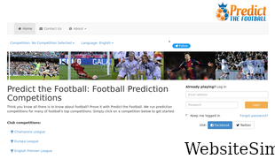 predictthefootball.com Screenshot