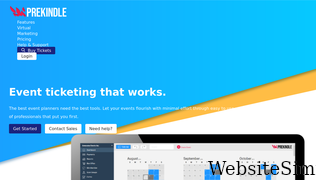prekindle.com Screenshot