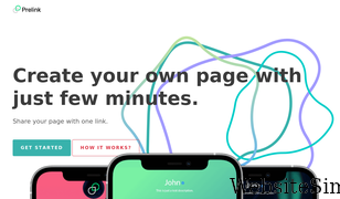 prelink.co Screenshot