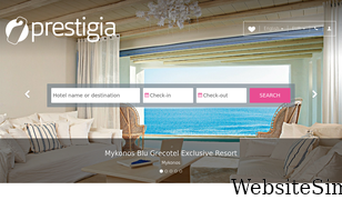 prestigia.com Screenshot