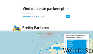 prettigparkeren.nl Screenshot