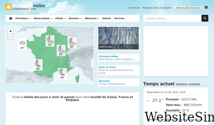 prevision-meteo.ch Screenshot