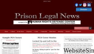 prisonlegalnews.org Screenshot
