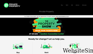 privateproperty.co.za Screenshot