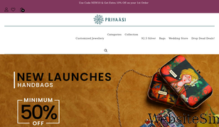 priyaasi.com Screenshot
