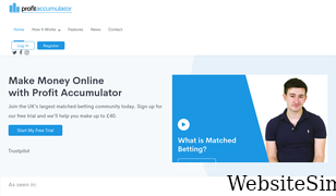 profitaccumulator.co.uk Screenshot