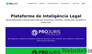 projuris.com.br Screenshot