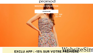 promod.fr Screenshot
