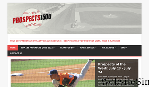 prospects1500.com Screenshot