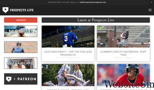 prospectslive.com Screenshot