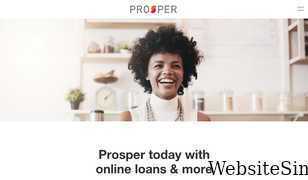 prosper.com Screenshot