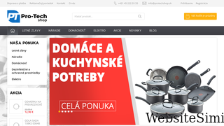 protechshop.sk Screenshot