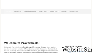 proverbicals.com Screenshot