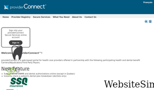providerconnect.ca Screenshot