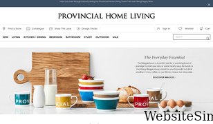 provincialhomeliving.com.au Screenshot