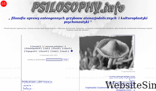 psilosophy.info Screenshot