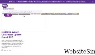 psnc.org.uk Screenshot
