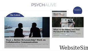 psychalive.org Screenshot