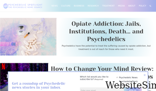psychedelicspotlight.com Screenshot