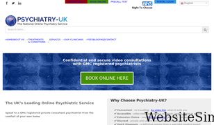 psychiatry-uk.com Screenshot