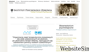 psychologia.edu.pl Screenshot