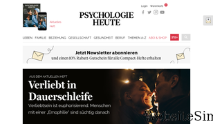 psychologie-heute.de Screenshot