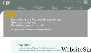 psychologie.ch Screenshot