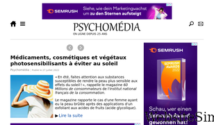 psychomedia.qc.ca Screenshot