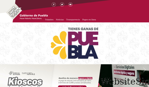 puebla.gob.mx Screenshot