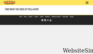 pullapart.com Screenshot