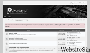 pulverdampf.com Screenshot