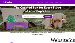 pupbox.com Screenshot