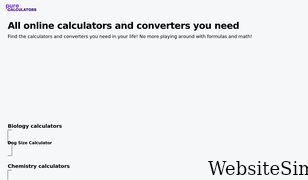 purecalculators.com Screenshot