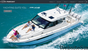 pursuitboats.com Screenshot