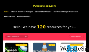 puupnewsapp.com Screenshot