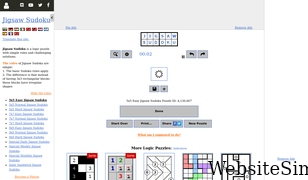 puzzle-jigsaw-sudoku.com Screenshot