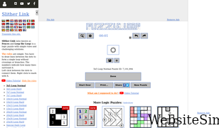 puzzle-loop.com Screenshot