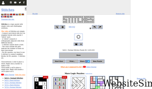 puzzle-stitches.com Screenshot