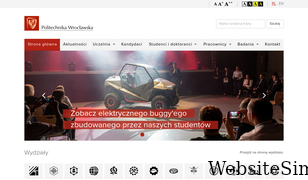 pwr.edu.pl Screenshot