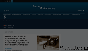 pymesyautonomos.com Screenshot