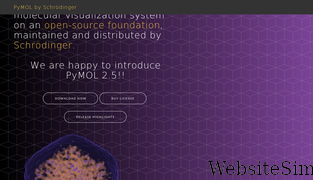pymol.org Screenshot