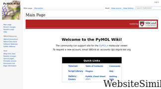 pymolwiki.org Screenshot