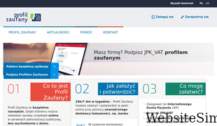 pz.gov.pl Screenshot