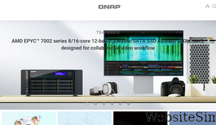 qnap.com.cn Screenshot