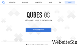 qubes-os.org Screenshot