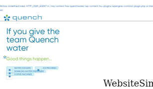 quenchwater.com Screenshot