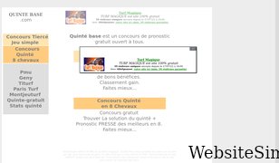 quinte-base.com Screenshot