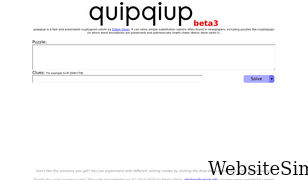 quipqiup.com Screenshot