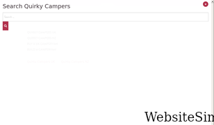quirkycampers.com Screenshot